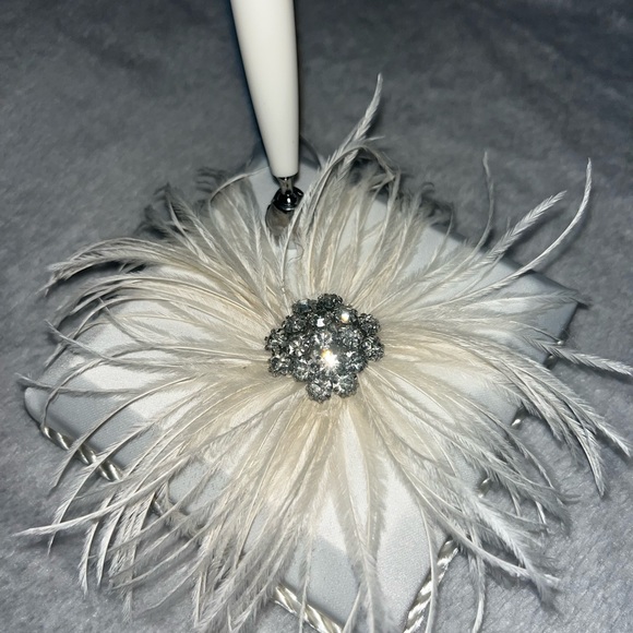 Ring Pillow and Guest Book Pen for Wedding - Picture 4 of 4